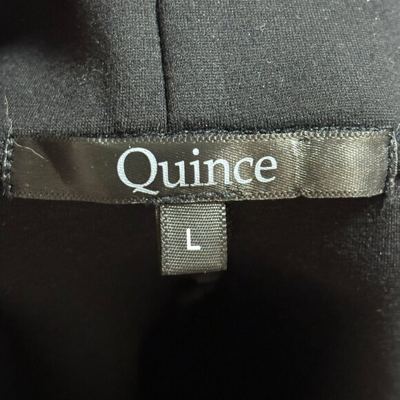 QUINCE Ultra Stretchy Ponte Skinny Pants in Black SZ M - Picture 7 of 10